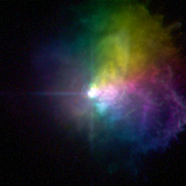 Massive Star VY Canis Majoris - Polarized Light Credit: NASA, ESA, and R. Humphreys (University of Minnesota)